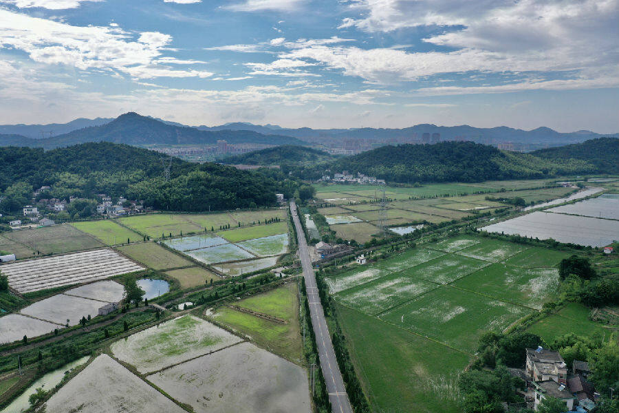 圖為安徽繁昌區(qū)美麗公路（全冰 攝）